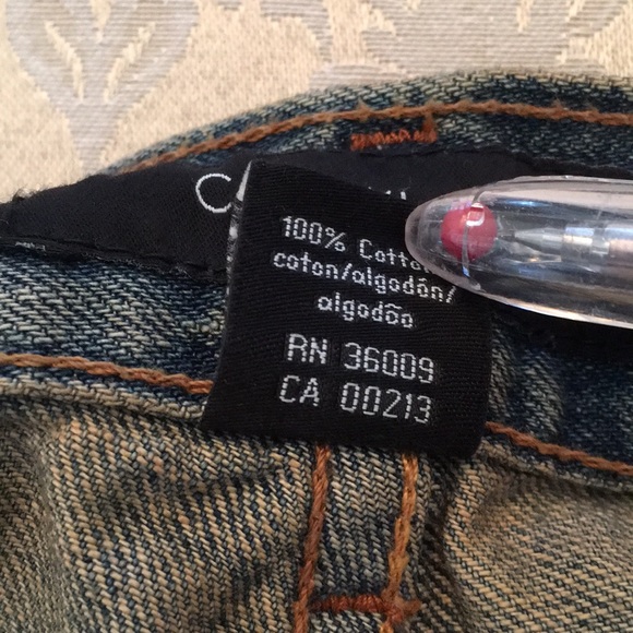 Calvin Klein “Straight Leg” jeans - Picture 8 of 12
